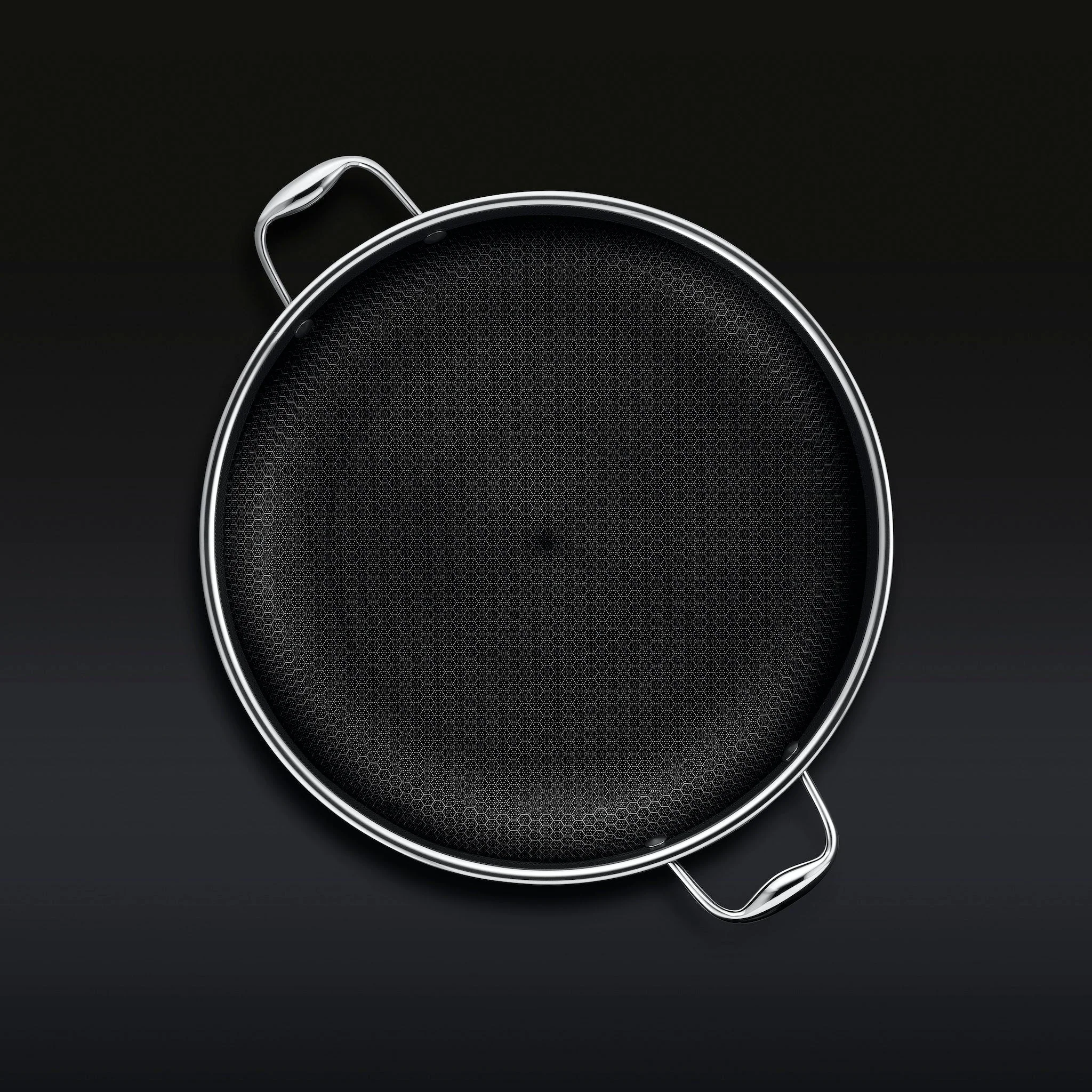 35cm HexClad Hybrid Pan with Lid - Image 5
